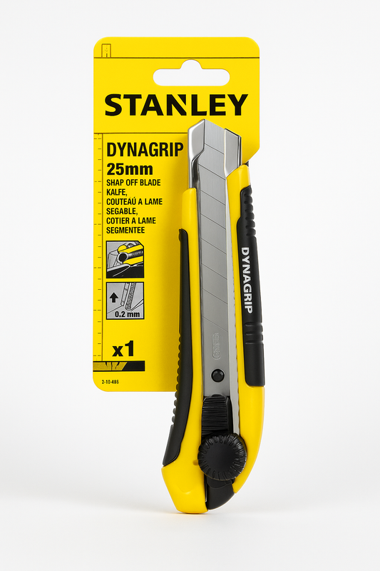 Μαχαίρι STANLEY DynaGrip με λάμα 25mm με λάμα Snap-Off